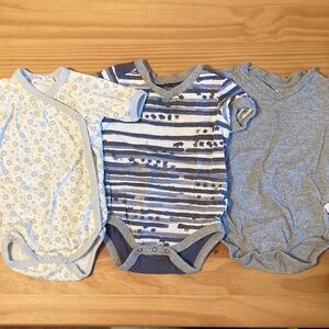 Organic Cotton Boy Onesie Bundle